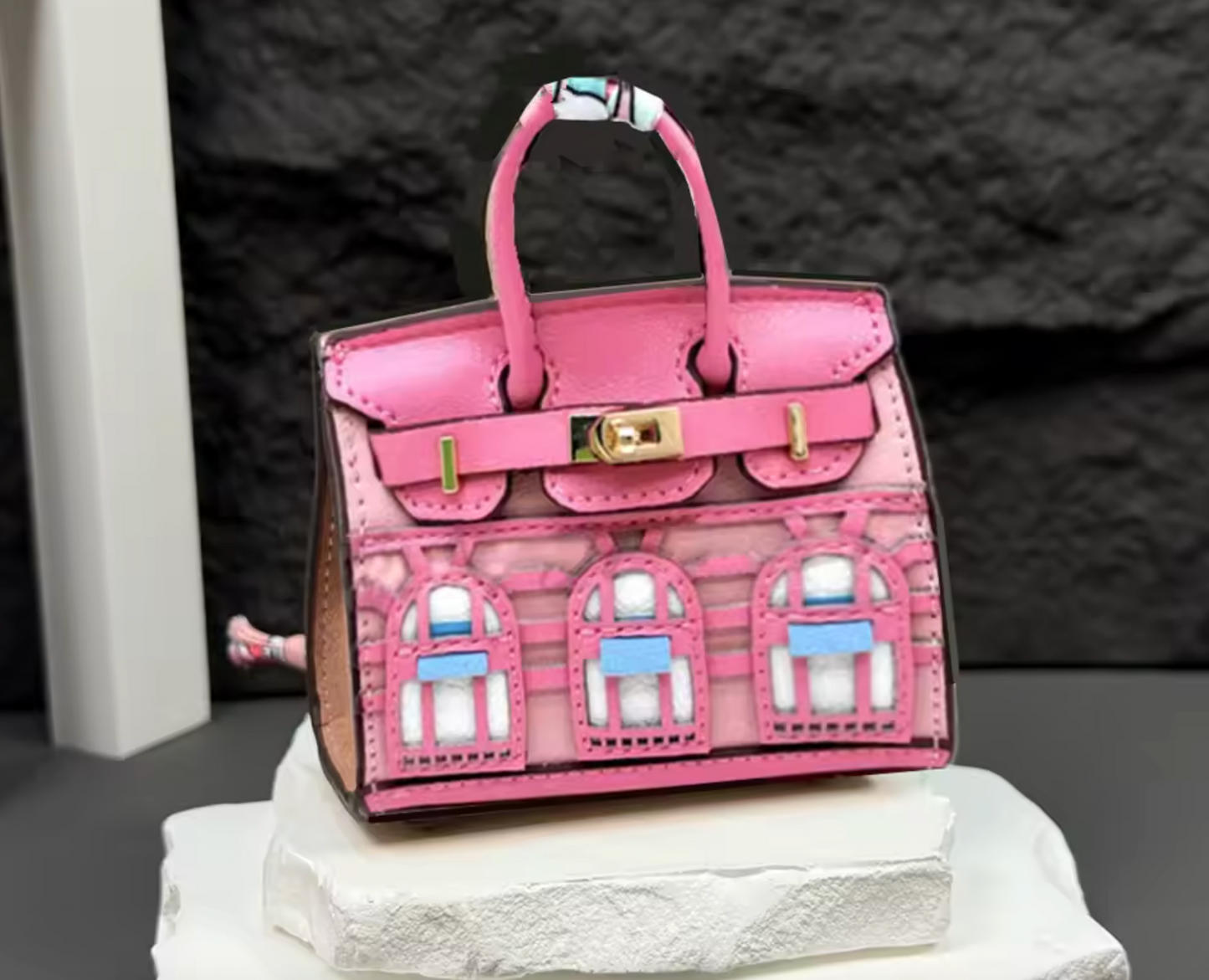 Miniature Luxury Purse - Key/Airpod